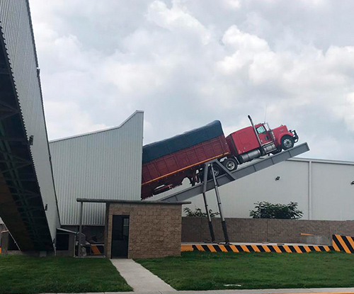 Especialistas en fabricación de volcadores hidráulicos